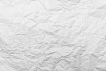White Paper Texture background. Crumpled white paper abstract shape background with space paper recycle for text