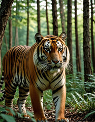 Tiger in the forest