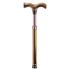 Walking cane isolated on transparent background