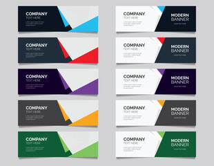 Abstract Web banner design background or header Templates