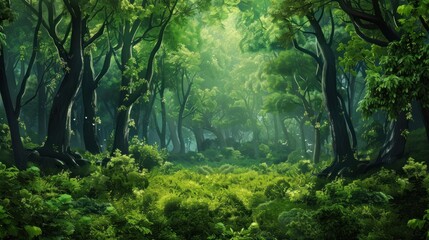 Fototapeta premium Mystical Forest