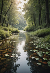 Obraz premium A photo that evokes the beauty and fragility of nature. 