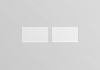 Business Card Simple Background Mockup