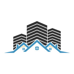 Building icon logo design