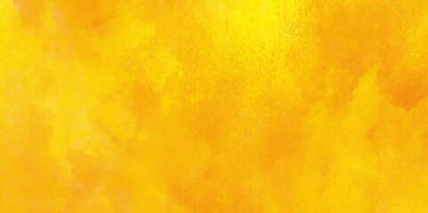 Abstract decorative and bright orange or yellow background with paint,Grunge splash watercolor texture background,Ochre Sheet. Purple Abstract Gold. Plain Layout. Orange Design.	