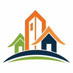 Logo for a real estate company