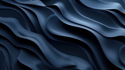Obraz premium Dark abstract background wave decoration