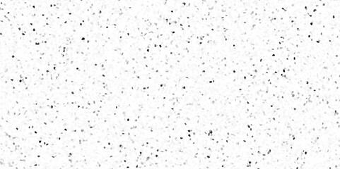 Terrazzo flooring consists of chips of marble texture. quartz surface white, black for bathroom or kitchen countertop. white paper texture background. rock stone marble backdrop textured illustration.