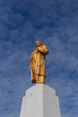 A walk through the streets and sights of the city, Simferopol, Crimea, Russia. 27.02.2024