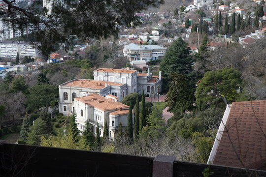 A walk through the streets and sights of the city, Simferopol, Crimea, Russia. 27.02.2024