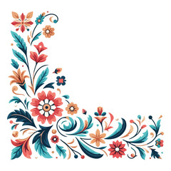 Hand drawn decorative,  wedding, flora, flower vector. color romantic elegant card.