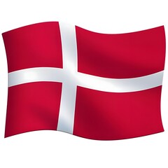 Fototapeta premium Flag: Denmark