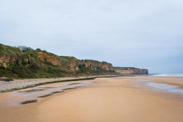 Omaha Beach Site of WWII D-Day Landing in France