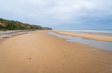 Omaha Beach Site of WWII D-Day Landing in France