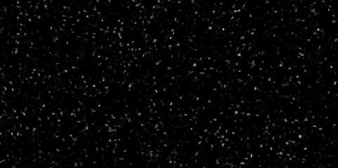 Terrazzo flooring consists of chips of marble texture. quartz surface black, white for bathroom or kitchen countertop. black paper texture background. rock stone marble backdrop textured illustration.