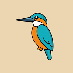 kingfisher on a branch