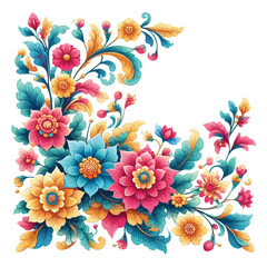 Hand drawn decorative,  wedding, flora, flower vector. color romantic elegant card.