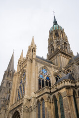 Fototapeta premium Bayeux Cathedral, Cathedral of Our Lady of Bayeux in Normandy