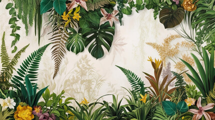  Botanical wallpaper featuring a stunning natural background