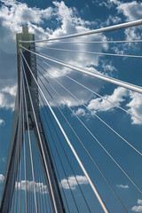 Obraz premium Most, Warszawa, Polska