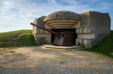 Longues-sur-Mer battery, World War II Artillery in France