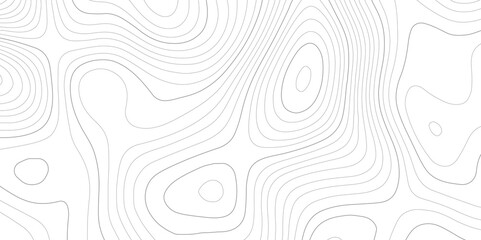 Abstract background wavy topographic line contour geography map. Seamless pattern and banner design. Modern and dynamic feel to topographic mapping vector illustration.