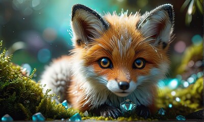 Fototapeta premium Mystical Fox