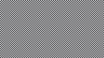 Transparent seamless pattern background, white and black checkered pattern, checkerboard transparency texture banner, empty wide checker template background. Multiple color checkerboard. 