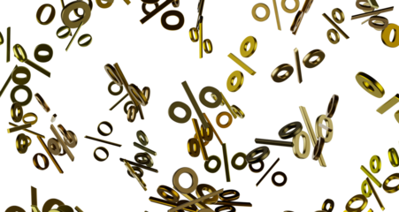 Blurred sale background. 3d