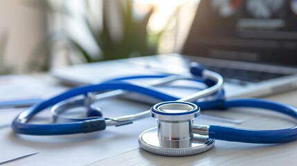 Telemedicine Consultation with a Doctor Remotely Diagnosing a Patient's Condition, Showcasing Advanced Technology and Accessibility in the Evolving Landscape of Healthcare