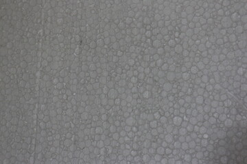 The close-up of a porous white surface