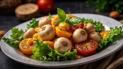 Healthy food photography very delicious food photo blurry background 4k HD resolution photo