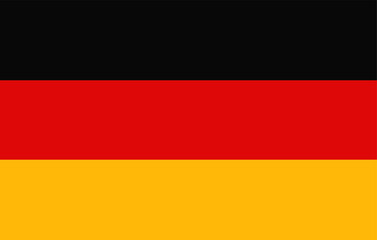Germany national flag vector illustration