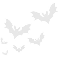 Halloween Bats Silhouette