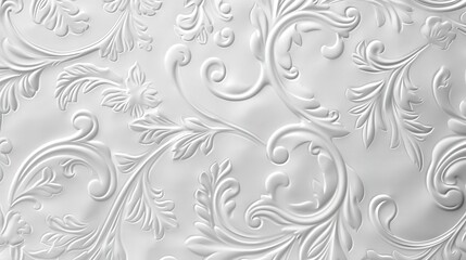 Embossed paper texture with elegant raised patterns