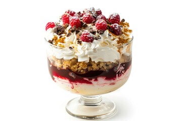Delicious Raspberry Dessert Trifle