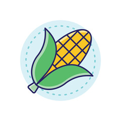 Corn vector icon