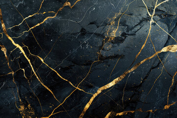 Old texture of black marble. Created with Ai