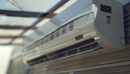 Modern Wall-Mounted Air Conditioning Unit