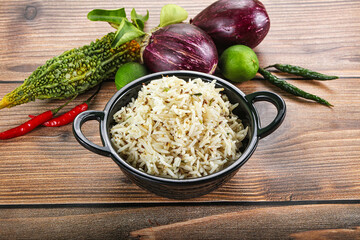 Indian cuisine - jeera rice basmati