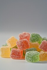 Colorful Assortment of Gummy Candies