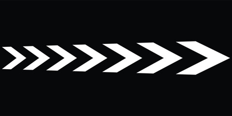 Arrow icon vector isolated on white background. Arrow symbol. Arrow vector icon. vector ilustration