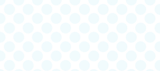 White seamless pattern with light blue polka dot