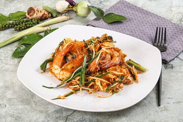 Pad Thai - noodle with prawn