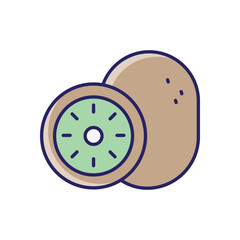 Kiwi vector icon
