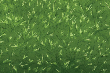 Lush green grass background