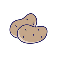 Potato vector icon