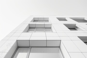 Minimalist White Building Architecture