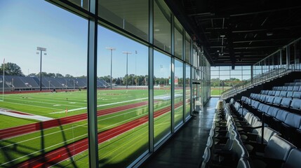 Modern Stadium View