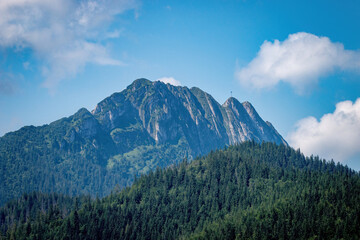 Giewont Widok z Zakopane